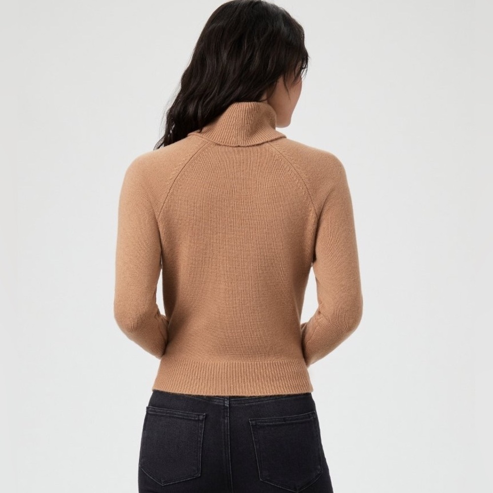 PAIGE cut-out detail roll-neck sweater - Picture 5 of 7